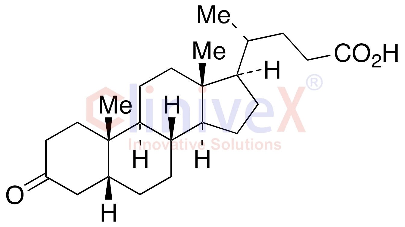 3-Oxo-5beta-cholanoic Acid