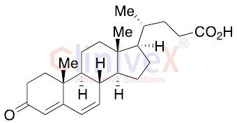 3-Oxo-4,6-choladien-24-oic Acid