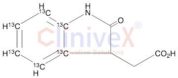 Oxindole-3-acetic Acid-13C6