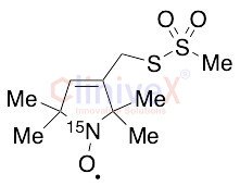 (1-Oxyl-2,2,5,5-tetramethyl-?3-pyrroline-3-methyl) Methanethiosulfonate-15N