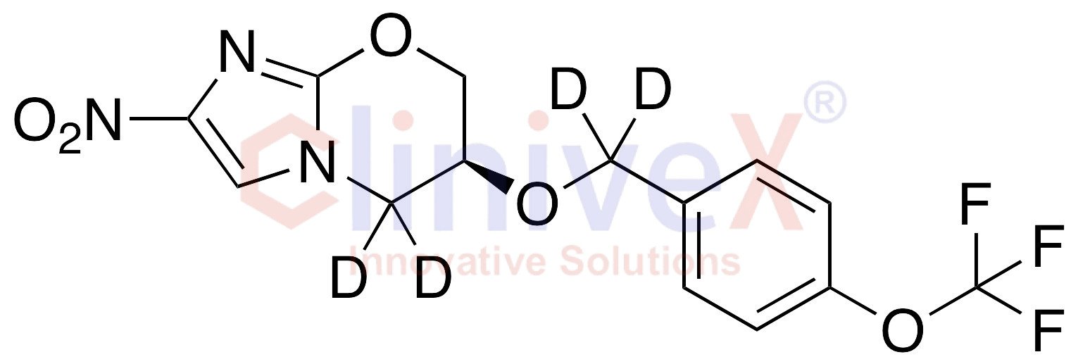 (S)-PA 824-d4 (Pretomanid-d4)
