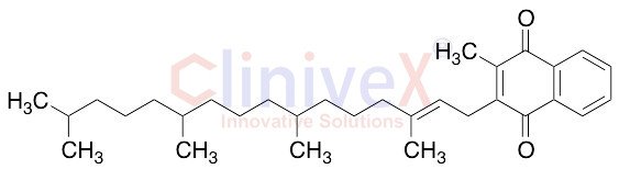Vitamin K1 (Mixture of Trans Racemic & Cis Racemic) Mixture of eight isomers