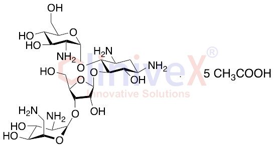 Paromomycin Deuterated Acetic Acid Salt