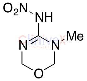 3-Methyl-4-nitroimino-tetrahydro-1,3,5-oxadiazine