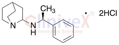 (3R)-N-[(1S)-1-Phenylethyl]-1-azabicyclo[2.2.2]octan-3-amine Dihydrochloride
