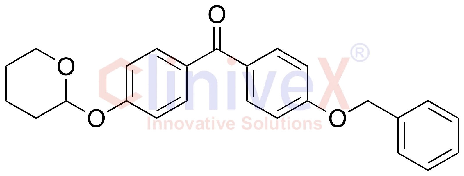 [4-(Phenylmethoxy)phenyl][4-[(tetrahydro-2H-pyran-2-yl)oxy]phenyl]-methanone