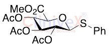 Phenyl 1-thio-beta-D-glucopyranosiduronic Acid Methyl Ester 2,3,4-Triacetate
