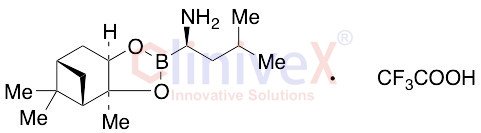 (alphaR)-(1S,2S,3R,5S)-Pinanediol-1-amino-3-methylbutane-1-boronate Trifluoroacetic Acid Salt
