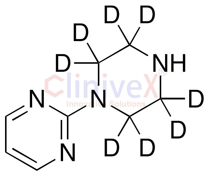 2-(1-Piperazinyl)pyrimidine-d8