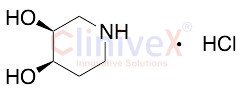 (3R,4S)-rel-3,4-Piperidinediol Hydrochloride