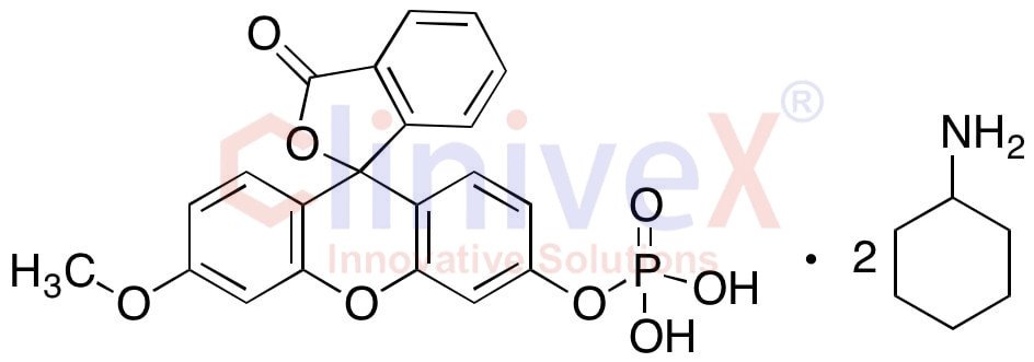3-O-Methylfluorescein Phosphate Bis-Cyclohexylammonium Salt