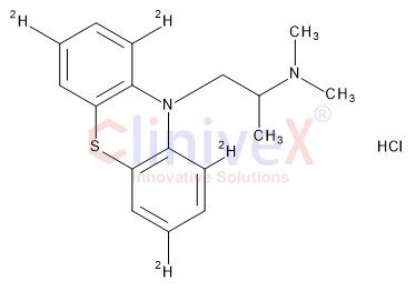 (±)-Promethazine-d4 HCl (phenothiazine-1,3,7,9-d4)