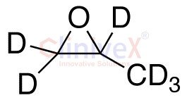 (+/-)-1,2-Propylene-d6 Oxide (Stabilized with hydroquinone)