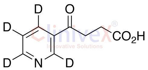 1-(3-Pyridyl)-1-butanone-4-carboxylic Acid-d4