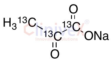 Pyruvic Acid-13C3 Sodium Salt