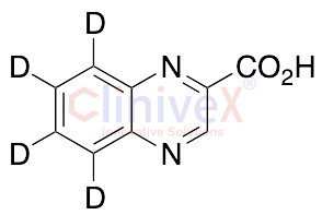 2-Quinoxalinecarboxylic Acid-d4 (Major)