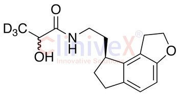 Ramelteon Metabolite M-II-d3 (mixture of R and S at the hydroxy position)