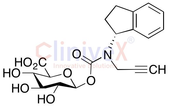Rasagiline N-Carbamoyl beta-D-Glucuronide