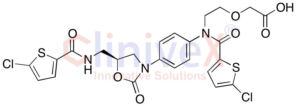 Rivaroxaban N-Hydrolyse N-5-Chlorothiophene-2-carbaldehyde