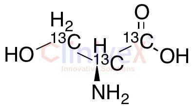 L-Serine-13C3