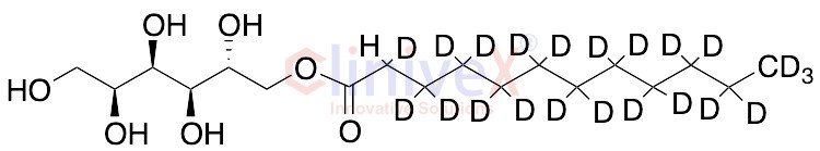 (2R)-Sorbitan Monolauric Acid Ester-d22 (Major)
