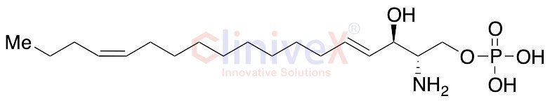 (4E, 14Z)-Sphingadienine-C18-1-phosphate