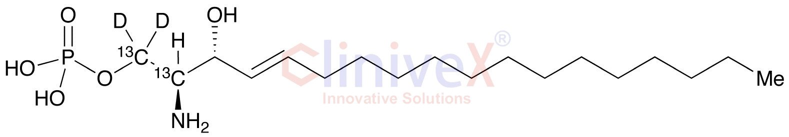 D-erythro-Sphingosine-1-phosphate-13C2,D2