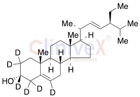 (3Alpha,22E)-Stigmasta-5,22-dien-3-ol-d6 (major)