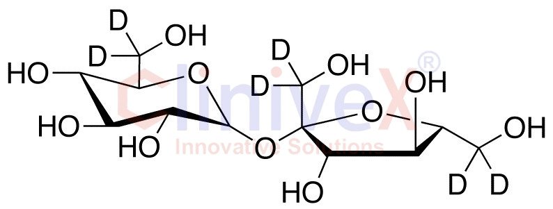 Sucrose-1,1,6,6,6’,6’-d6 (Major)