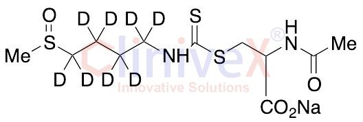 D,L-Sulforaphane-d8 N-Acetyl-L-cysteine Sodium Salt
