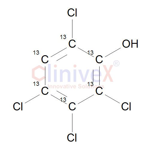 2,4,5,6-Tetrachlorophenol-13C6