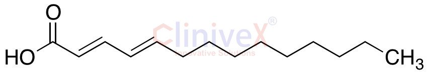 (2E,4E)-2,4-Tetradecadienoic acid
