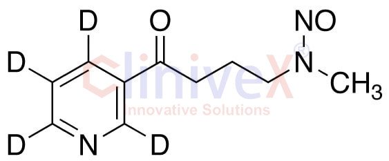 4-(Methylnitrosamino)-1-(3-pyridyl-d4)-1-butanone-d4