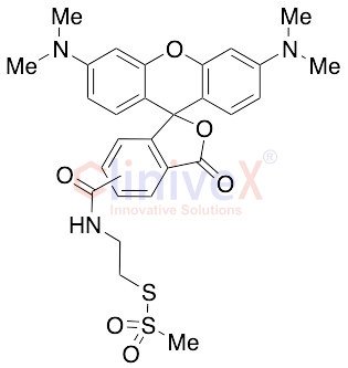 2-((5(6)-Tetramethyl-rhodamine)carboxylamino)ethyl Methanethiosulfonate (90%)