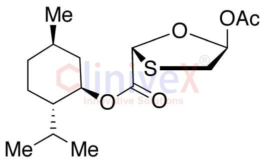 (2R,5R)-L-Menthol-5-(acetyloxy)-1,3-oxathiolane-2-carboxylate
