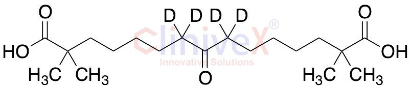 2,2,14,14-Tetramethyl-8-oxopentadecanedioic Acid-d4