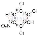 2,4,5-Trichloronitrobenzene- 13C6