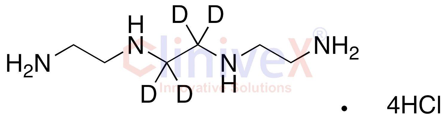 Triethylenetetramine-d4  Tetrahydrochoride