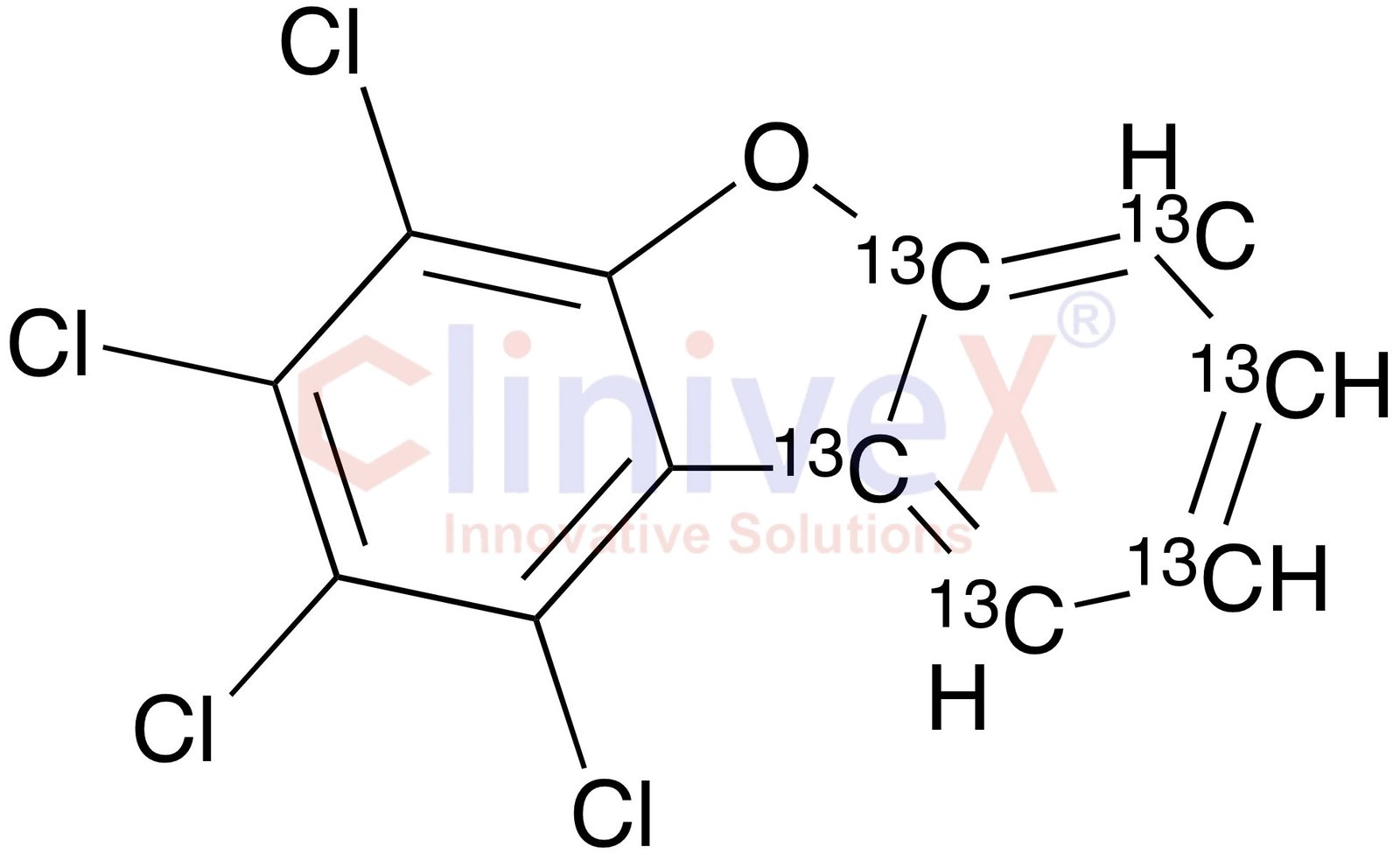 1,2,3,4-Tetrachlorodibenzofuran-13C6