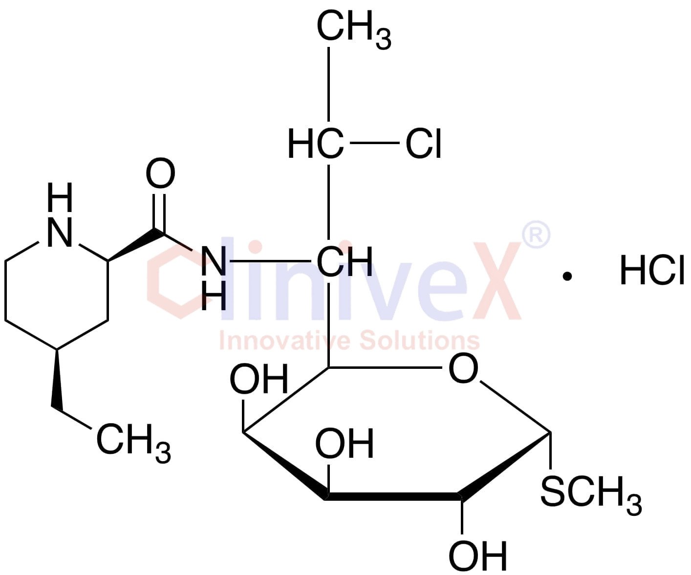 (2R-cis)-Methyl 7-Chloro-6,7,8-trideoxy-6-[[(4-ethyl-2-piperidinyl)carbonyl]amino]-1-thio-L-threo-α-D-galacto-octopyranoside