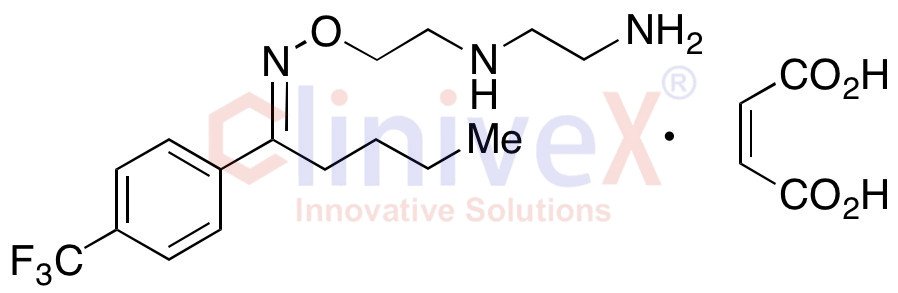 4’-(Trifluoromethyl)valerophenone-(E)-O-2-(2-aminoethyl) Oxime Maleate