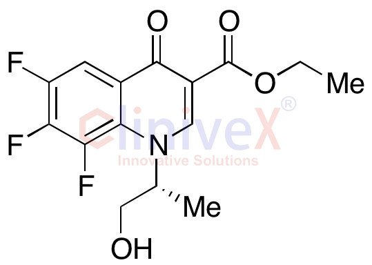 (R)-6,7,8-Trifluoro-1,4-dihydro-1-(2-hydroxy-1-methylethyl)-4-oxo-3-quinolinecarboxylic Acid Ethyl Ester
