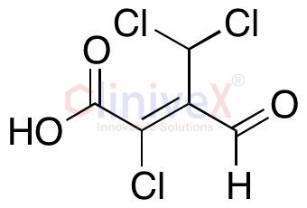 (E)-2,4,4-Trichloro-3-formyl-2-butenoic Acid