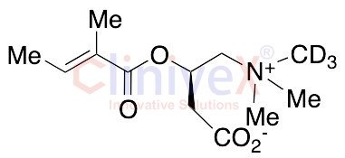 Tiglylcarnitine-d3