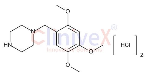 1-(2,4,5-Trimethoxybenzyl)piperazine Dihydrochloride