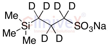 3-(Trimethylsilyl)-1-propane-1,1,2,2,3,3-d6-sulfonic Acid Sodium Salt