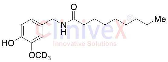 N-Vanillylnonanamide-d3
