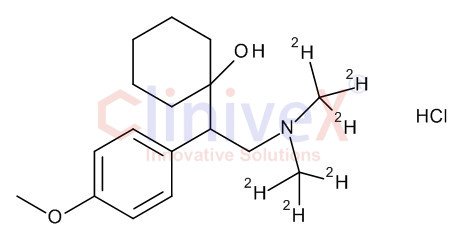 (±)-Venlafaxine-d6 Hydrochloride (N,N-dimethyl-d6)