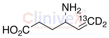 rac-Vigabatrin-13C,d2 (Major)