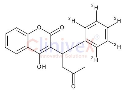 (±)-Warfarin D5 (phenyl D5)